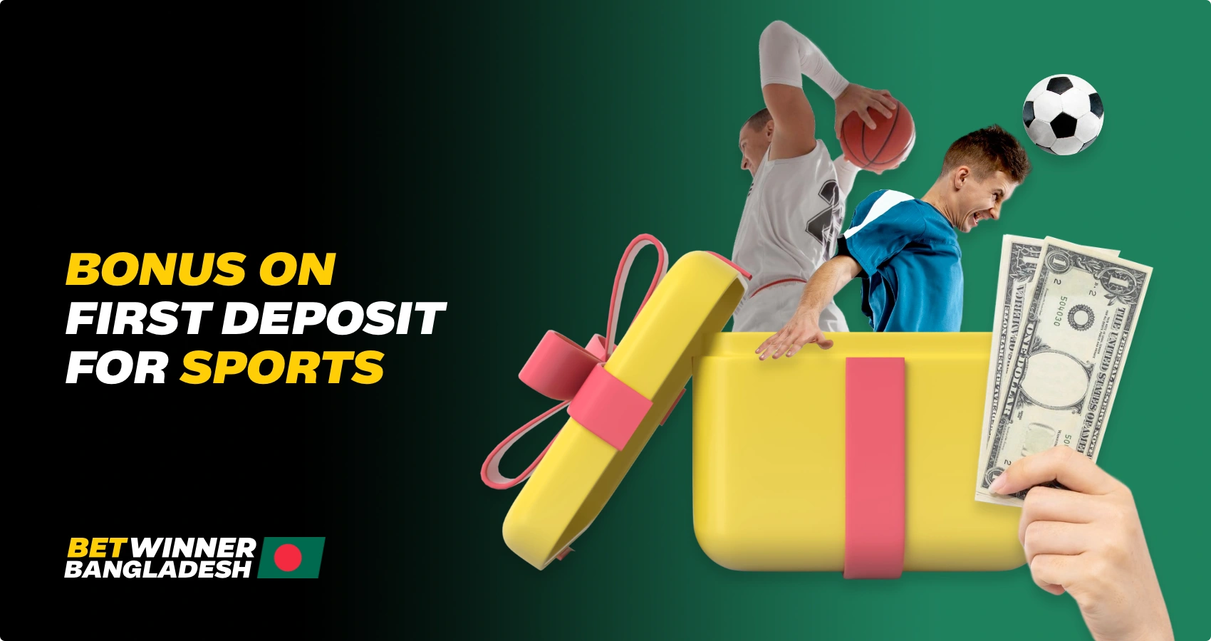Betwinner Registration Bonus on First Deposit for Sports